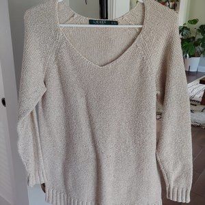 Ralph Lauren cream sweater